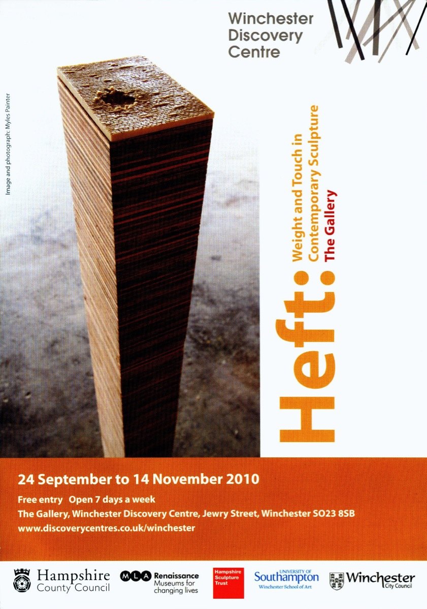 Heft: Weight and Touch in Contemporary Sculpture