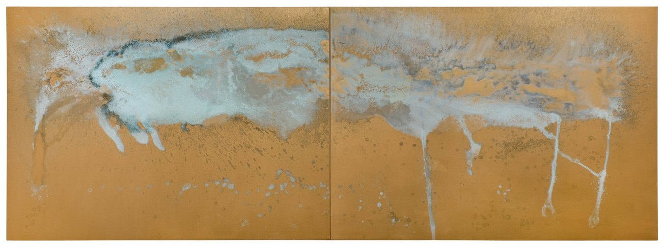 Untitled Cloud Piss Diptych (2)