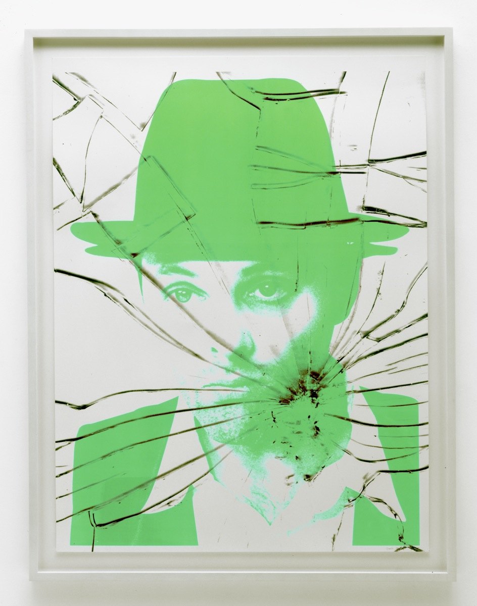 Green Beuys (Cracked Pain)