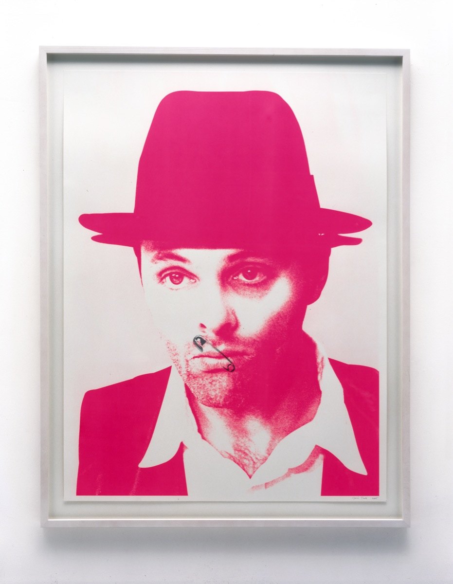 Pink Beuys (Pinned Mouth)