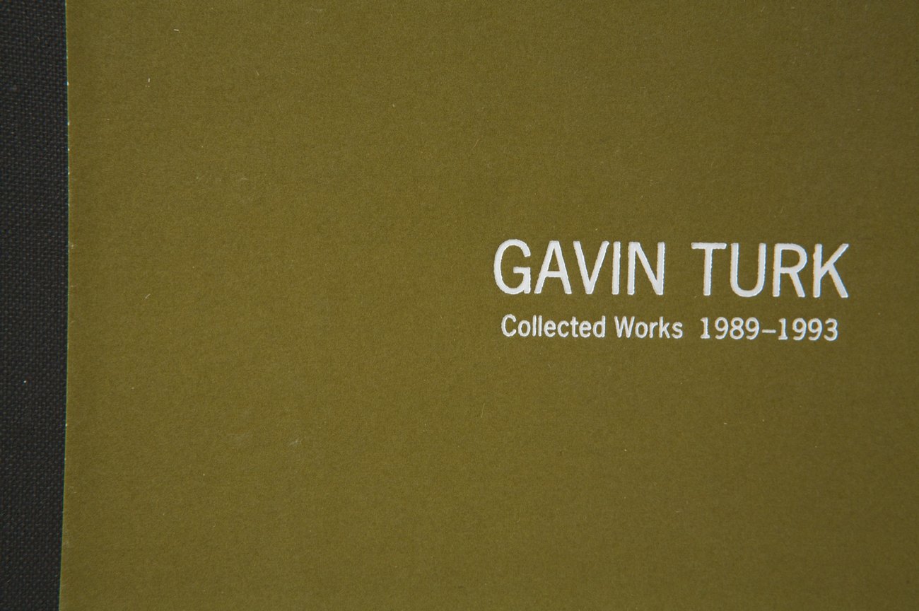 Gavin Turk Collected Works 1989-1993 (9)
