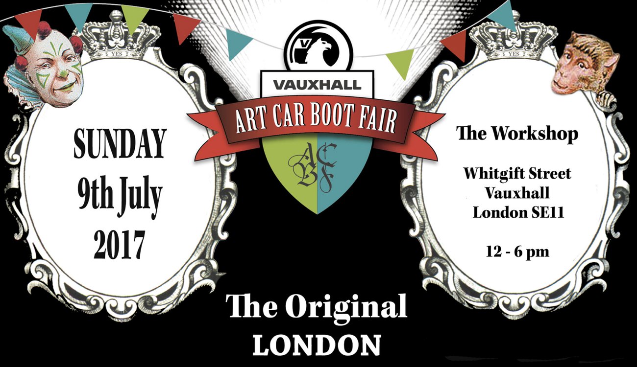 Art Car Boot Fair 2017 London