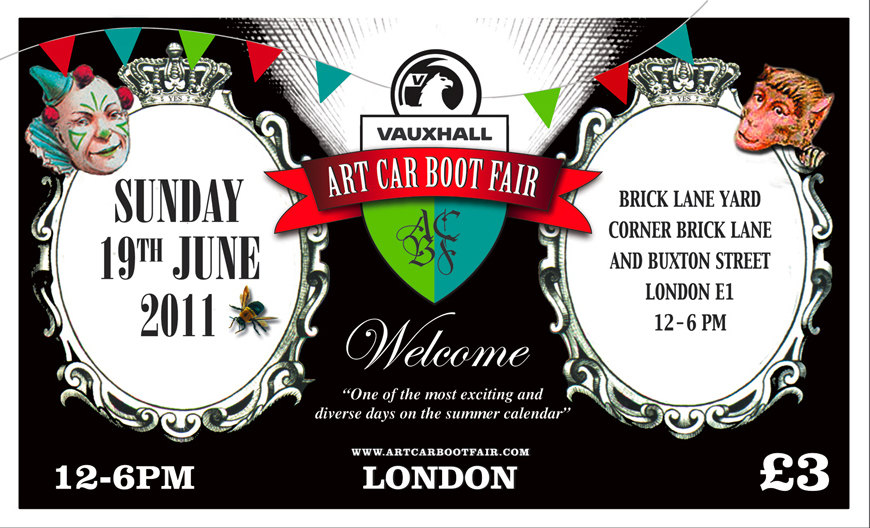 Art Car Boot Fair, Brick Lane, London - Sunday 19th June (2)