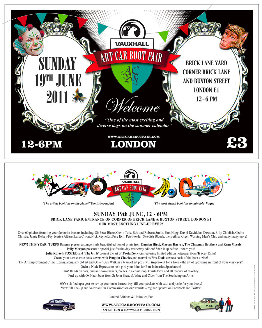 Art Car Boot Fair, Brick Lane, London - Sunday 19th June (1)
