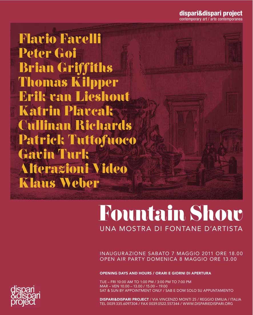 Fountain Show at Dispari & Dispari, Italy (1)