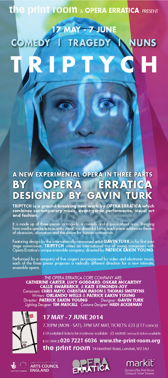 TRIPTYCH a new experimental opera by Opera Erratica with set design by Gavin Turk (1)