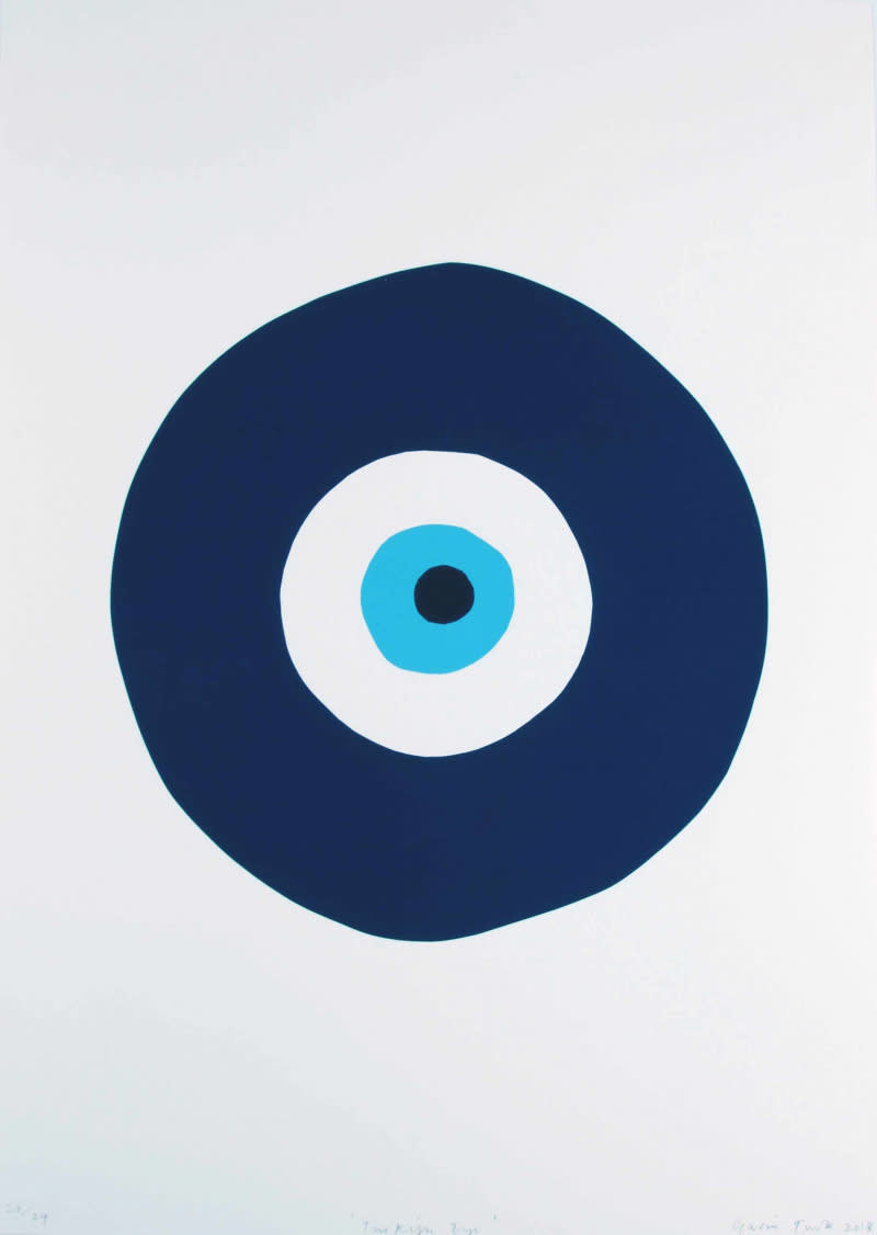 Turkish Eye (blue and turquoise)
