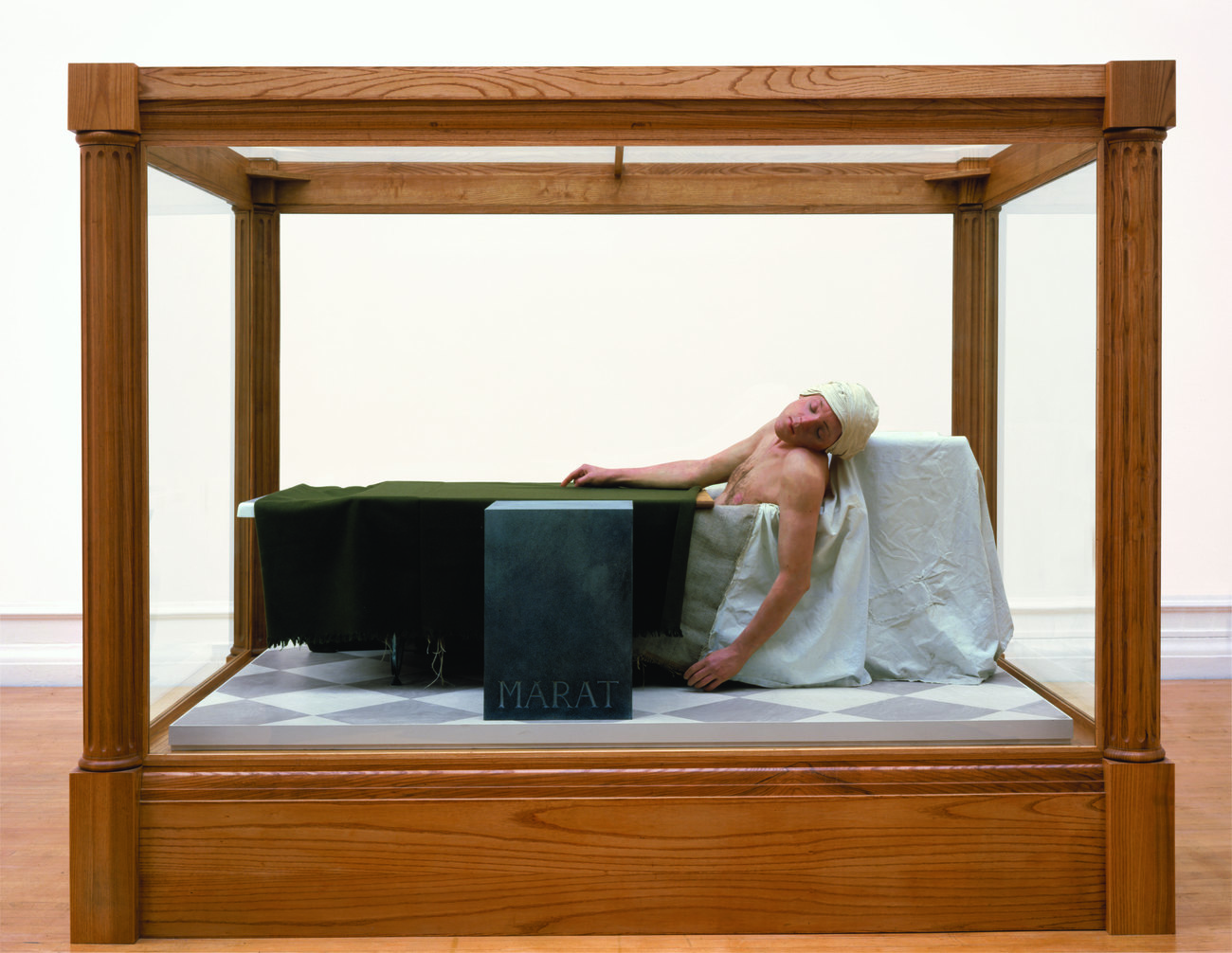 Death of Marat, Gavin Turk, 1998