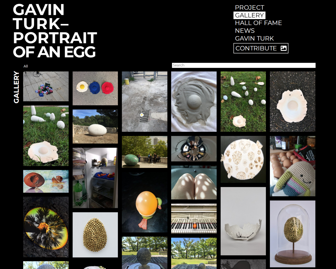 Gavin Turk: Portrait of an Egg