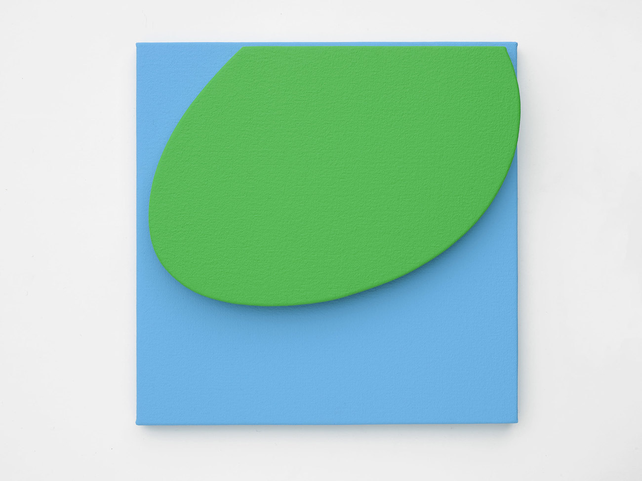 Small Green on Blue