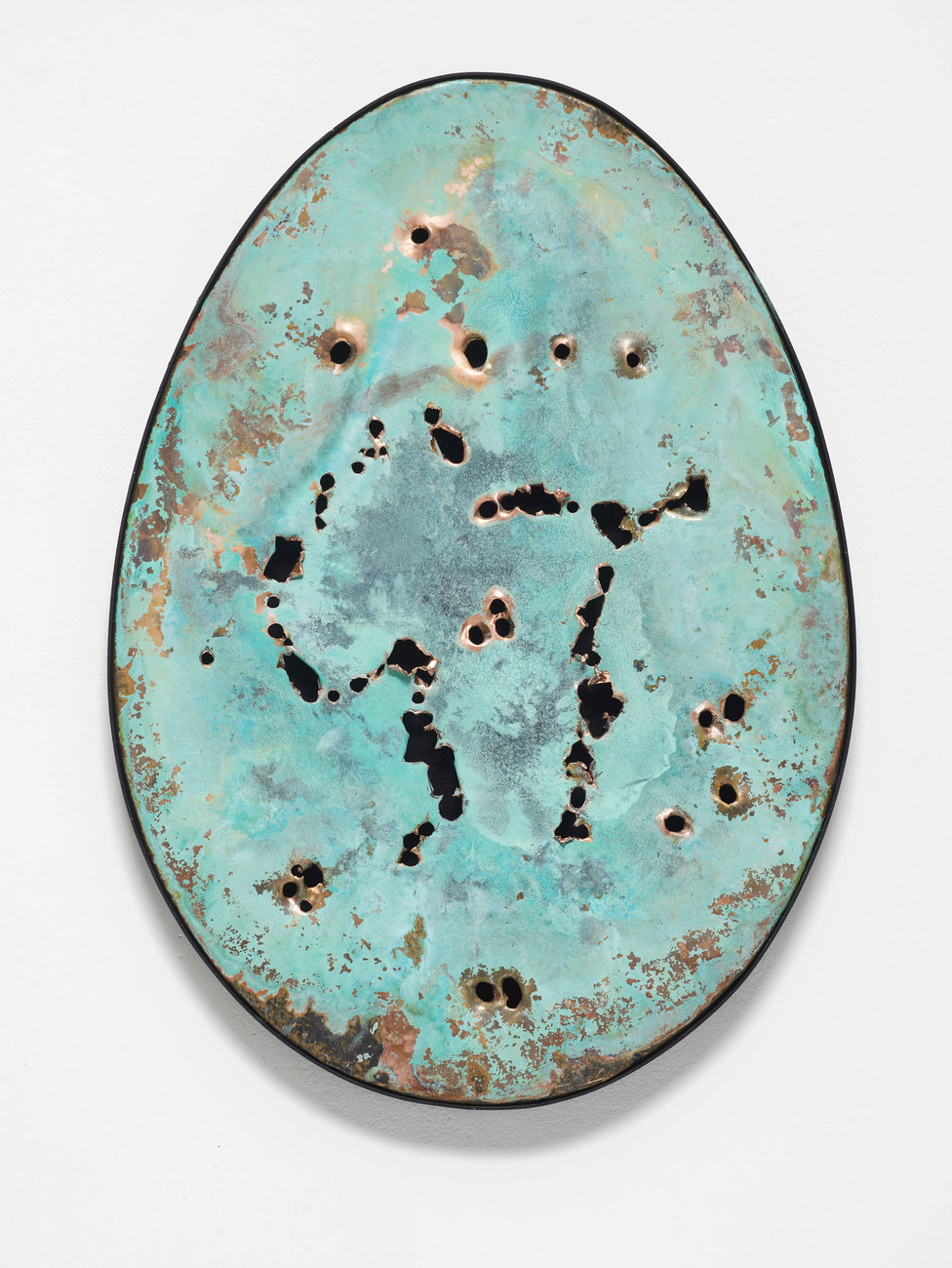 Holy Egg (Small Copper Verdigris)