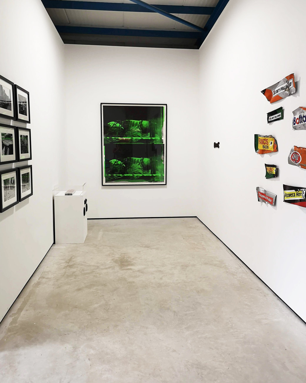 An image of artworks in an exhibition