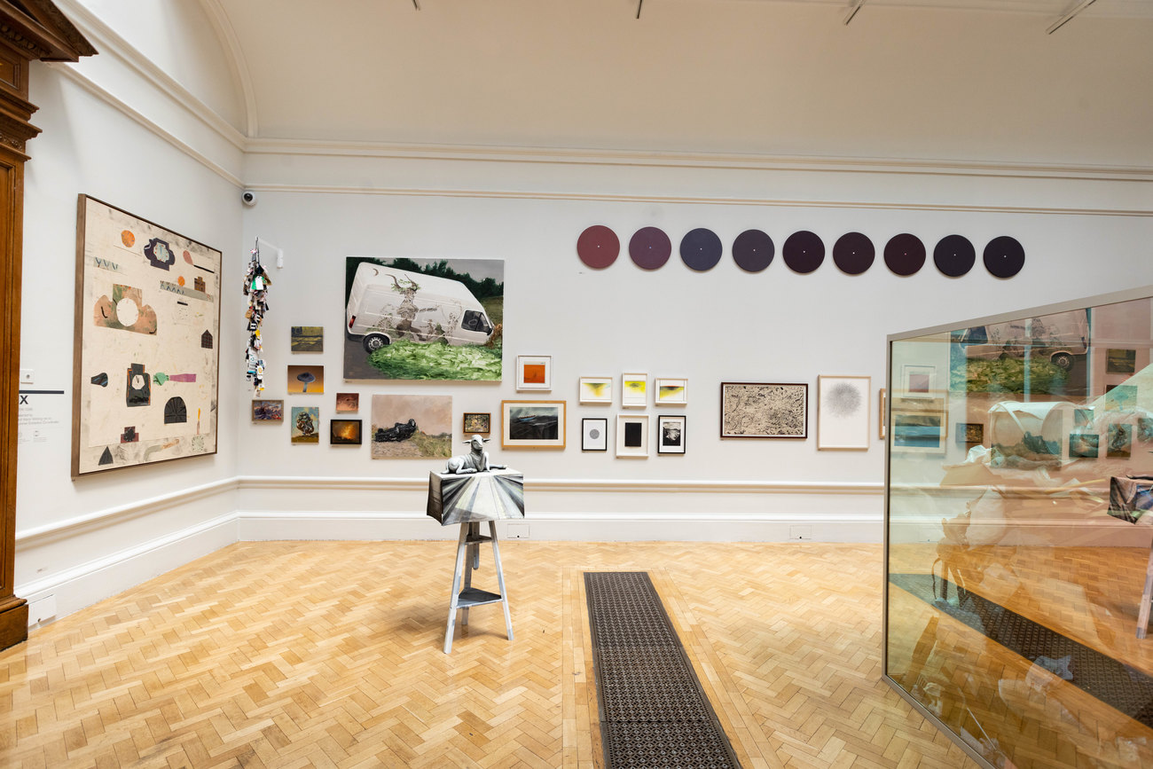 Installation view of the Summer Exhibition 2022 at the Royal Academy of Arts, London, 21 June – 21 August 2022