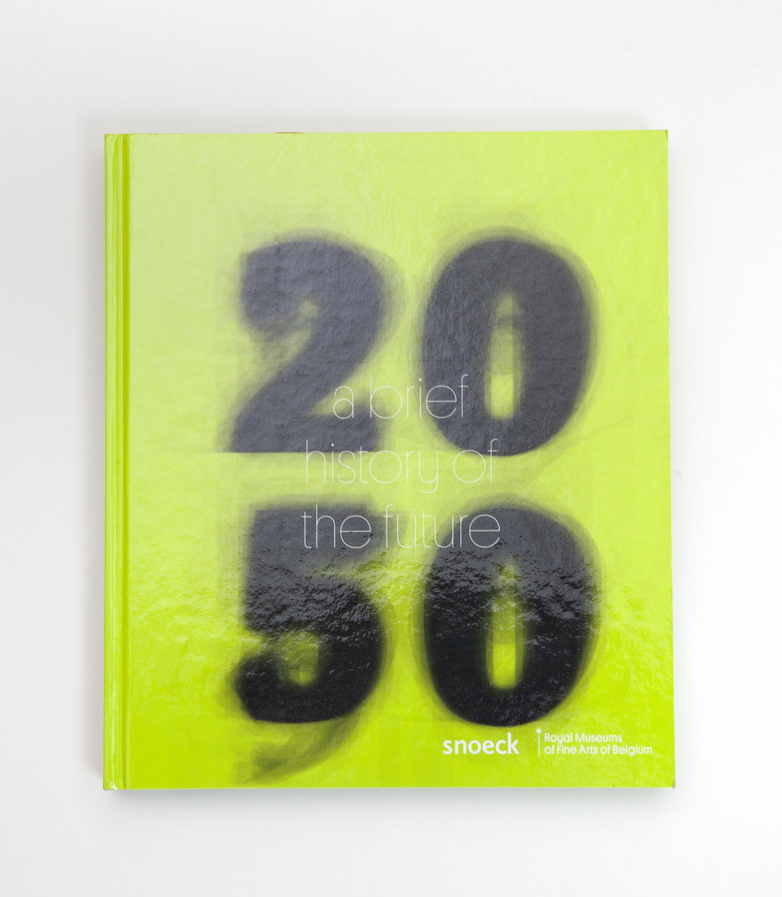 Photograph of the cover of 2050 A Brief History of the Future