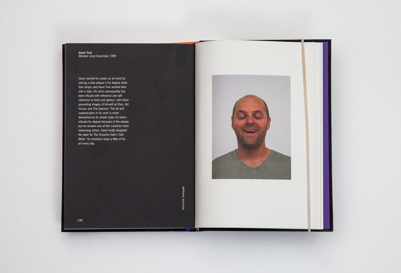 Photograph of inside book