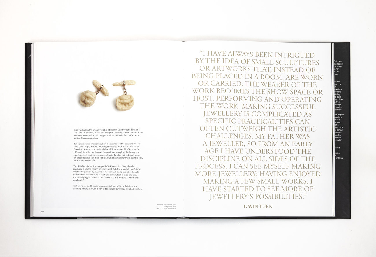 Photograph of the inside page of: Art as Jewellery: From Calder to Kapoor
