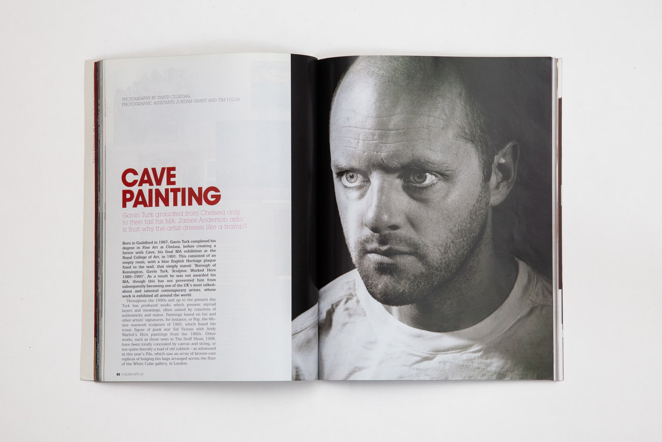 Image of inside Chelsea Arts UK - Issue No 1