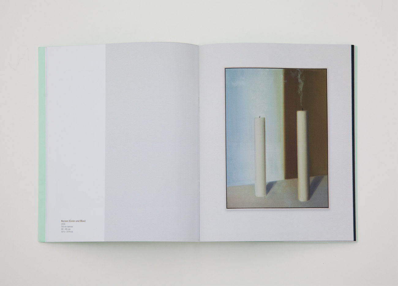 Kerze by Gavin Turk exhibition catalogue image