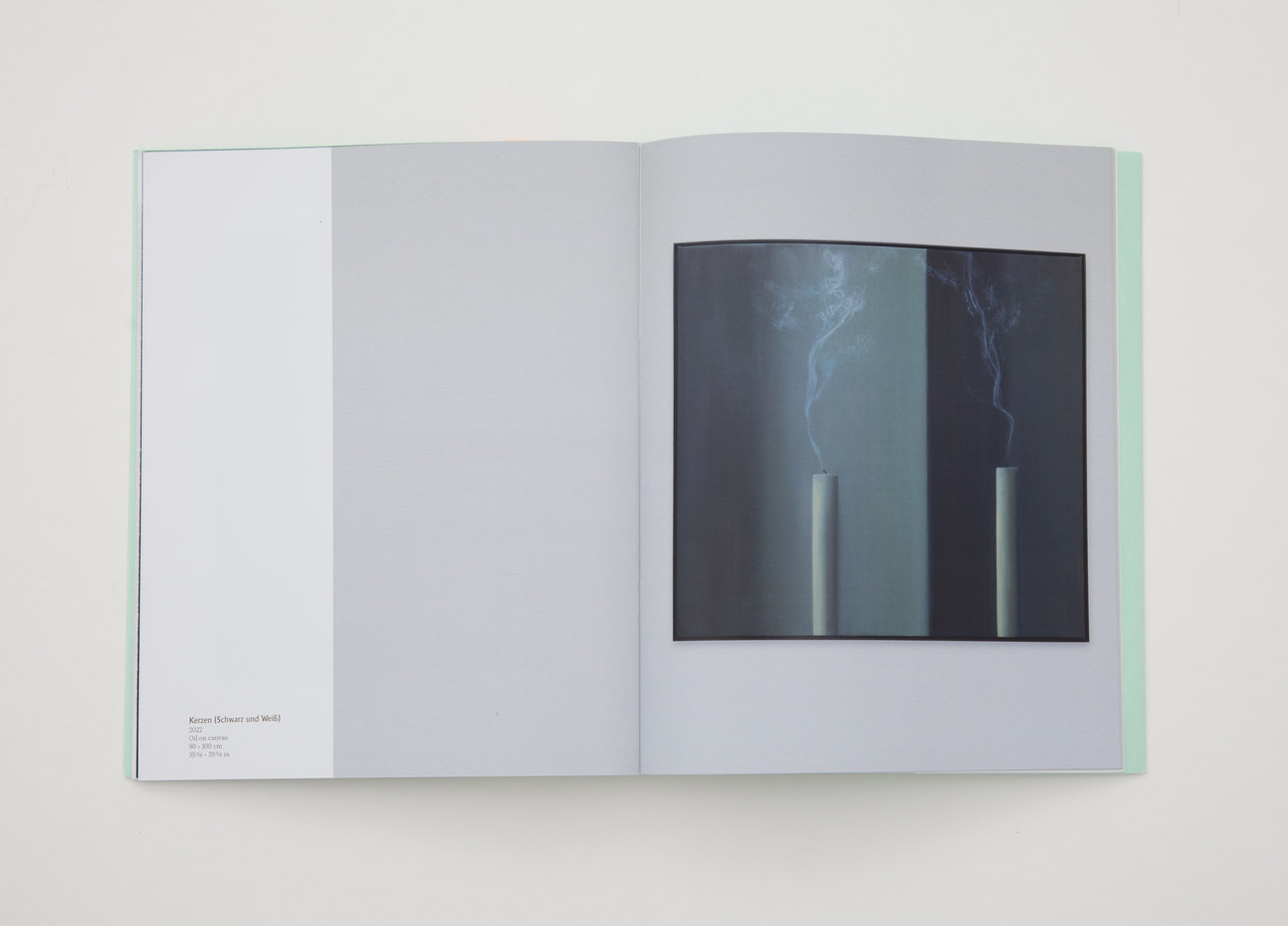 Kerze by Gavin Turk exhibition catalogue image