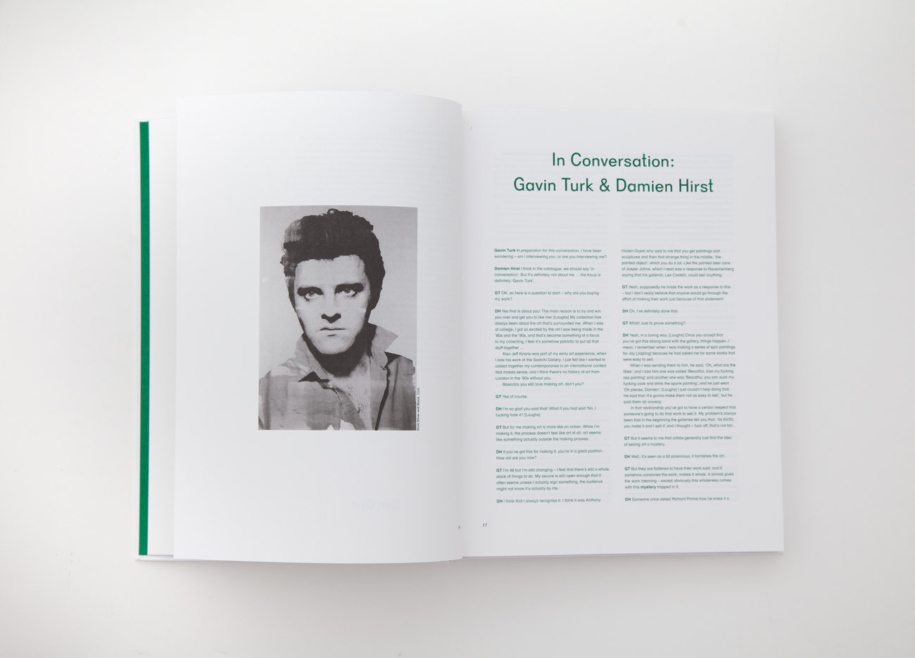 Image of exhibition catalogue from Gavin Turk, WHO WHAT WHEN WHERE HOW & WHY