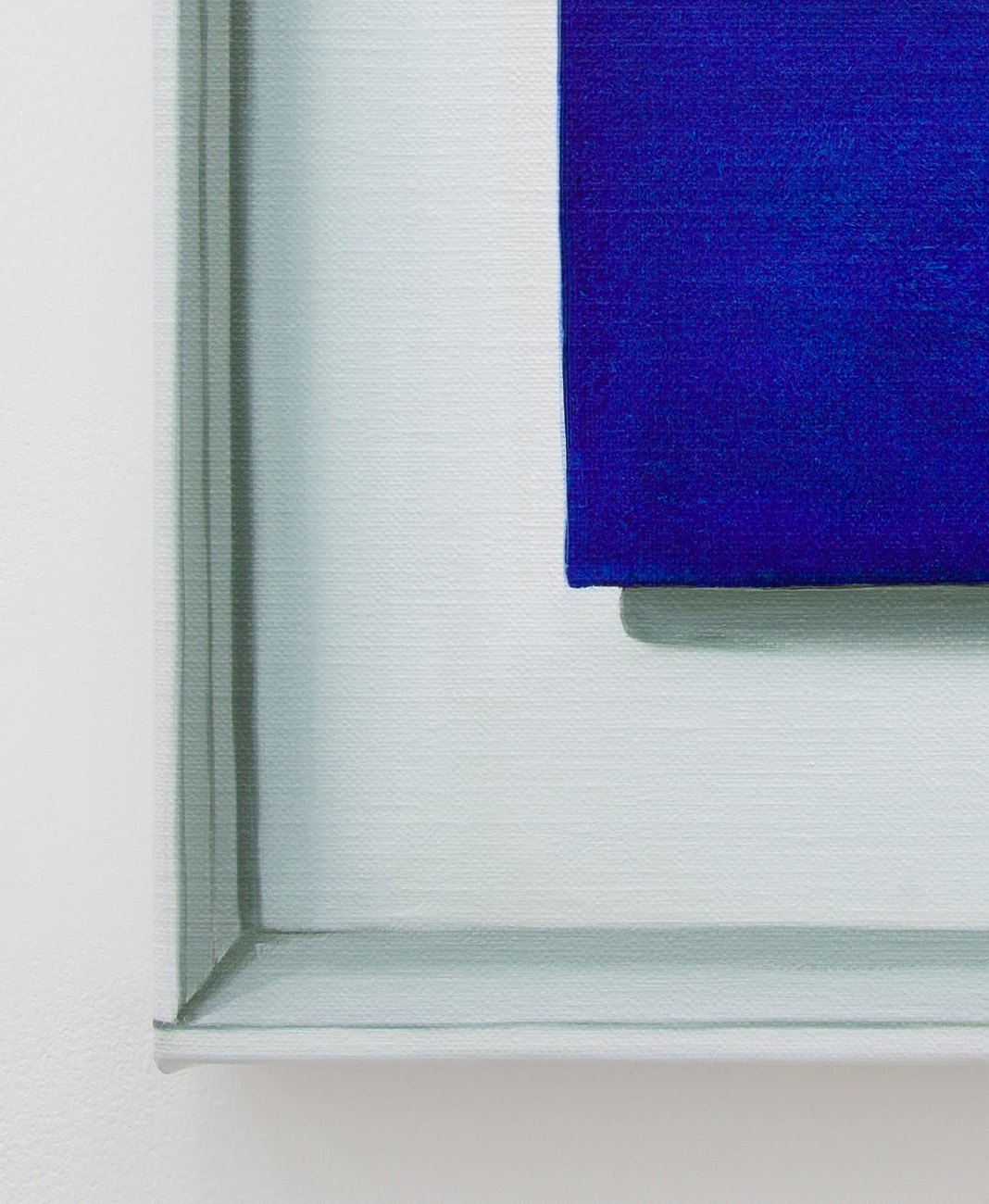 Small Blue Monochrome in Box Frame (2)