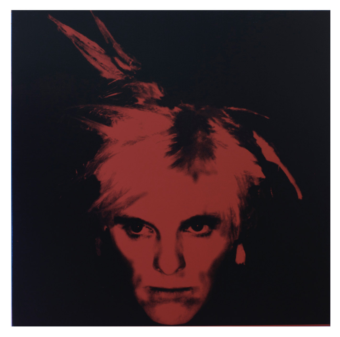 Image of the Artist Gavin Turk as Andy Warhol