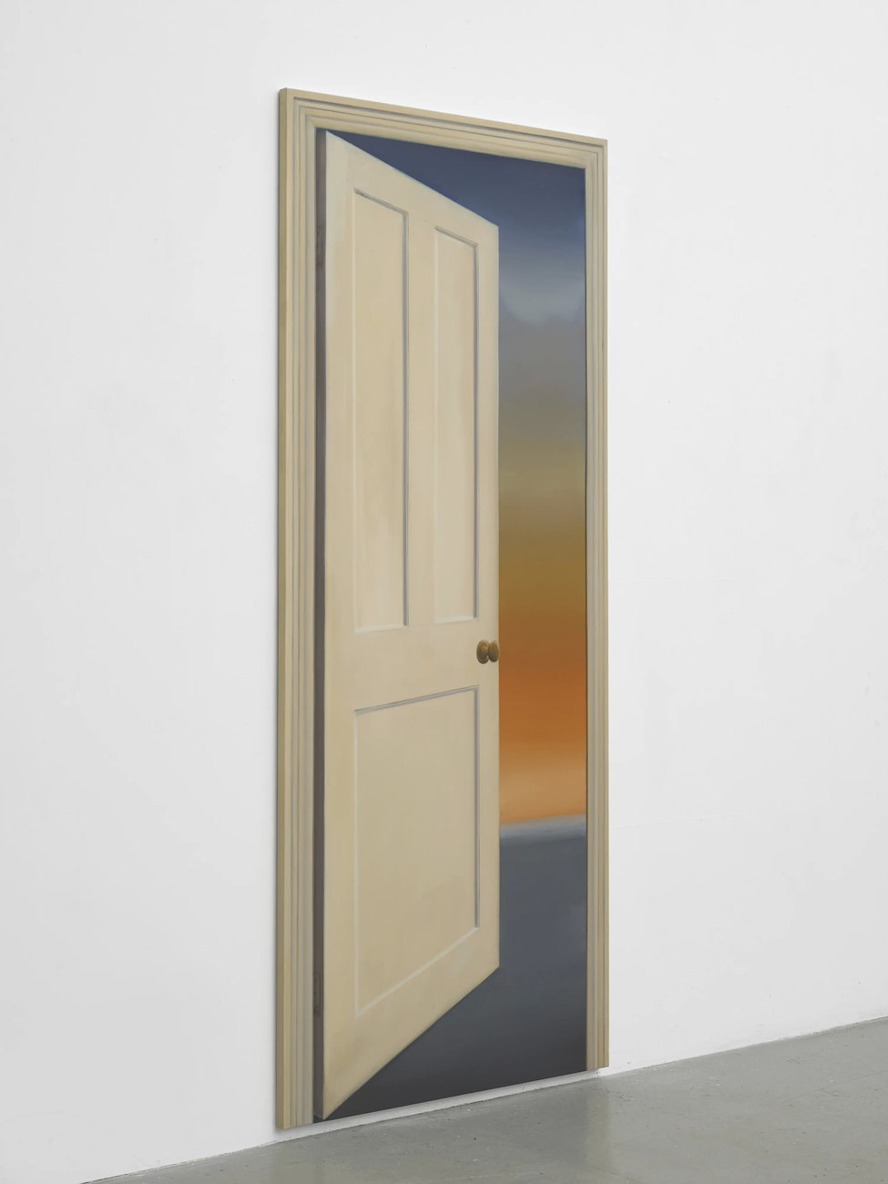 Door (with tangerine sky) 2