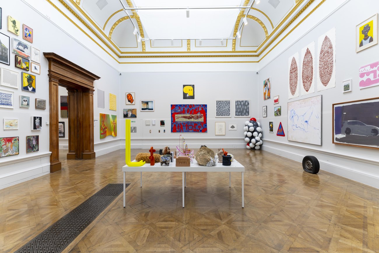 shows the installation photo of RA Summer exhibition 2026