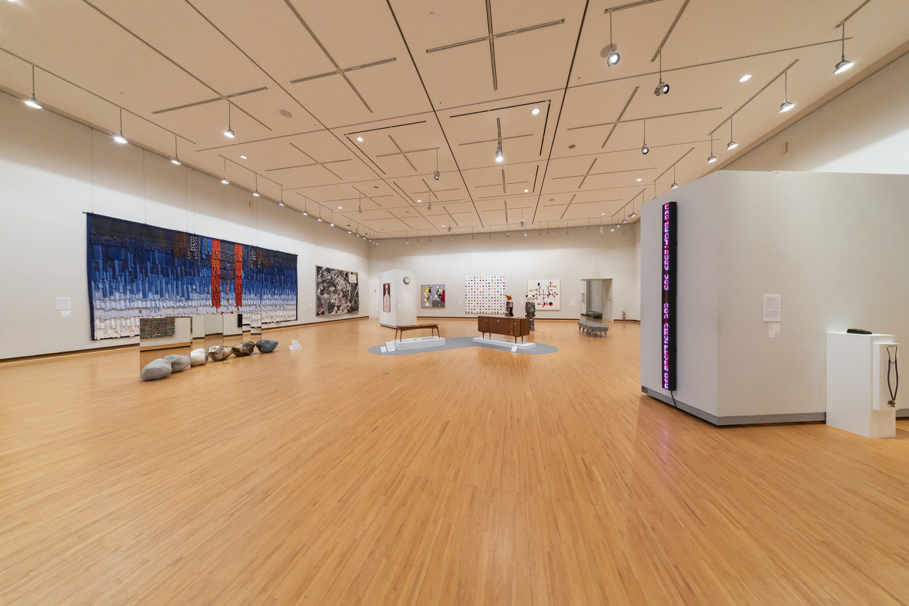 Photo of installation at exhibition