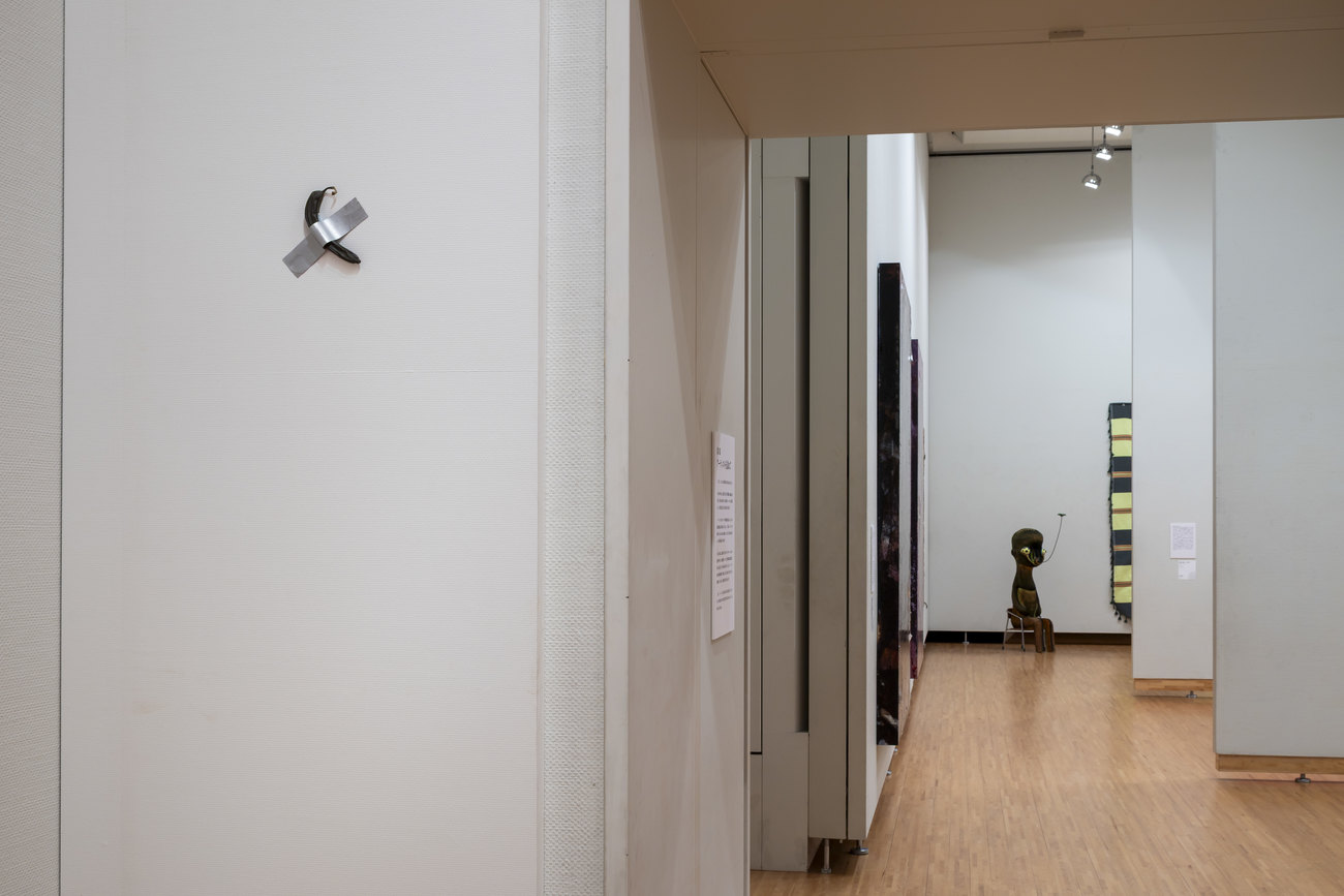 Photo of the instillation at the exhibition
