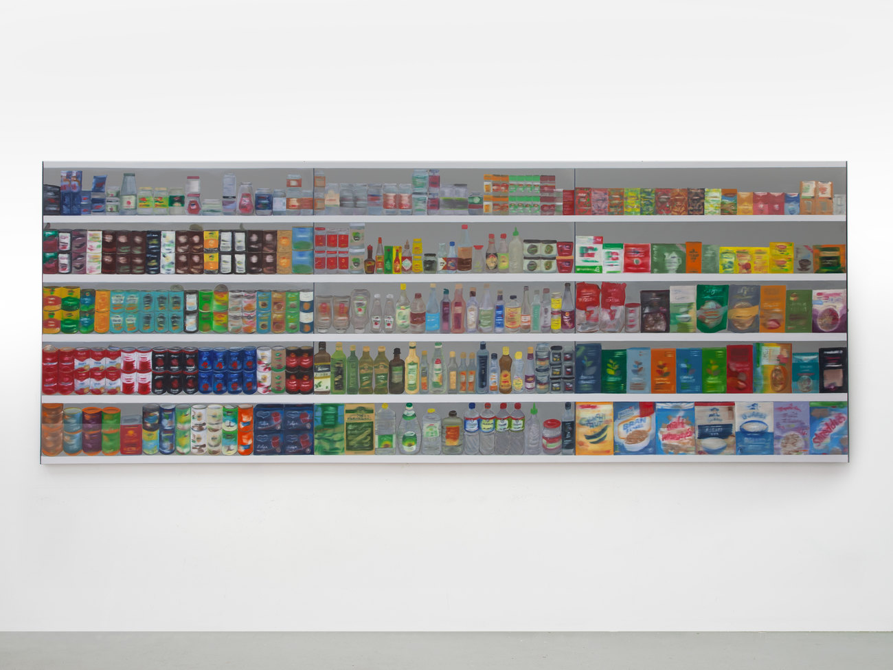 Photo: The Last Supper, 2024, Oil paint on canvas, 4000 x 1500mm
