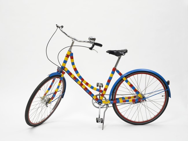 Le Bike de Bois Rond (yellow, red, blue)