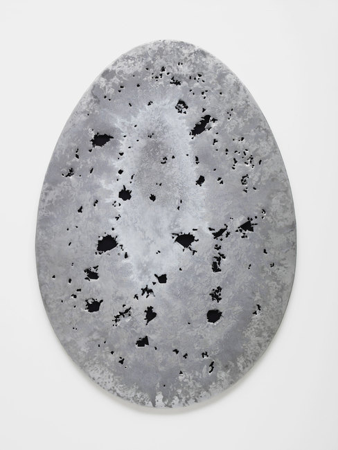 Holy Egg (Cold Patinated Aluminium)